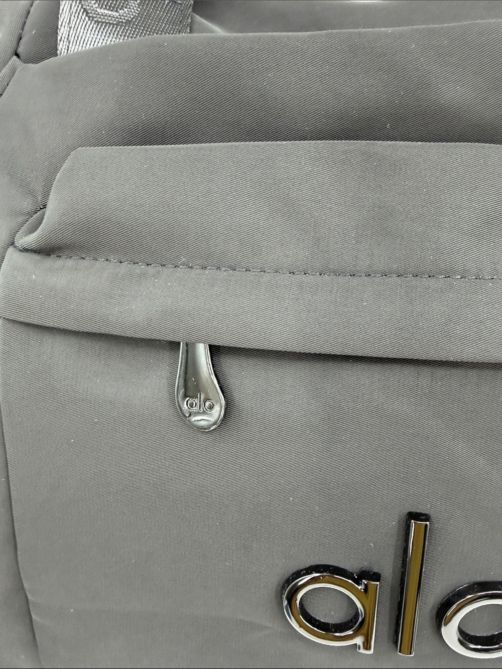 Alo Black Nylon Logo Bag - Picture 3 of 11